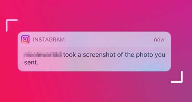 اگر از اینستاگرام کسی اسکرین شات بگیریم متوجه می‌شود؟