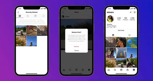 راهنمای بازیابی عکس، ویدیو و استوری حذف شده در اینستاگرام
