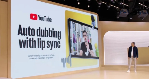 یوتیوب با هوش مصنوعی، ویدیوها را برای شما در لحظه دوبله می‌کند