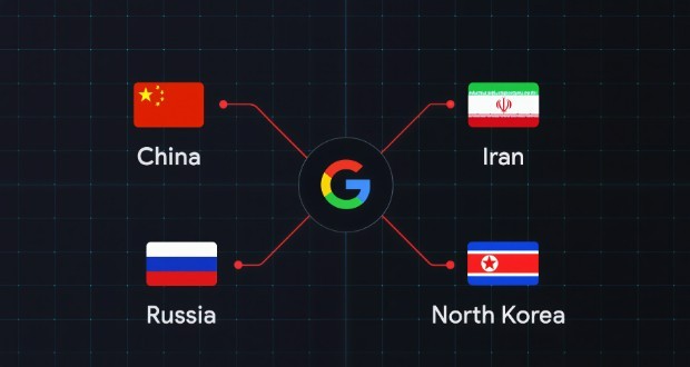 گوگل: چین، ایران، روسیه و کره شمالی مسئول حملات سایبری به صنایع دفاعی آمریکا هستند
